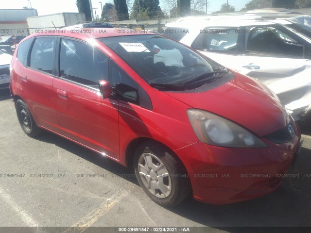 HONDA FIT 2013 jhmge8h36dc043578