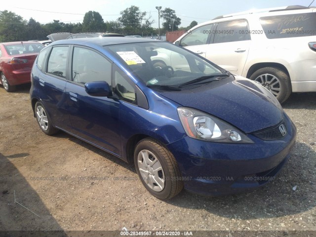 HONDA FIT 2013 jhmge8h36dc068724