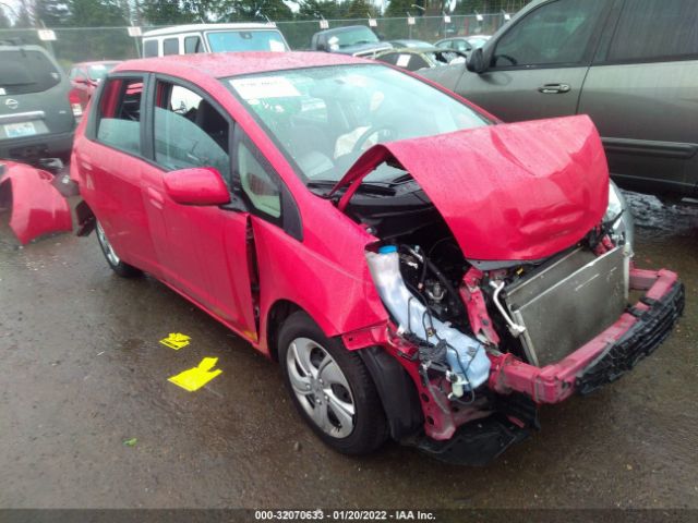 HONDA FIT 2013 jhmge8h36dc068805