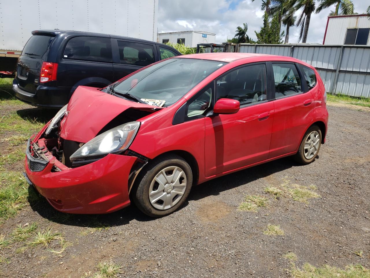 HONDA FIT 2013 jhmge8h36dc076175