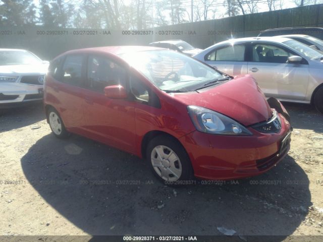 HONDA FIT 2013 jhmge8h37dc001730