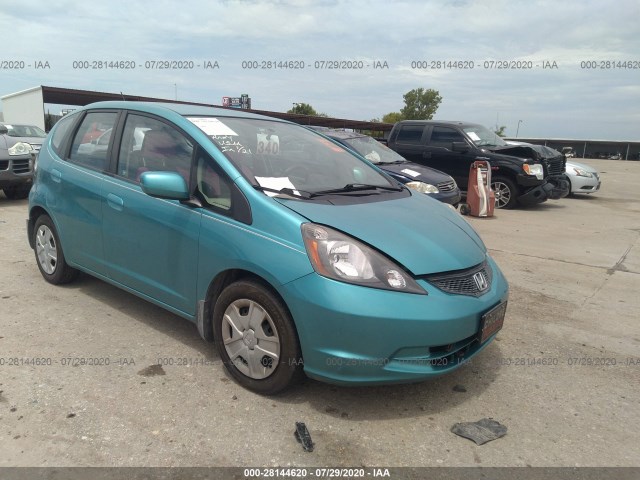 HONDA FIT 2013 jhmge8h37dc009360