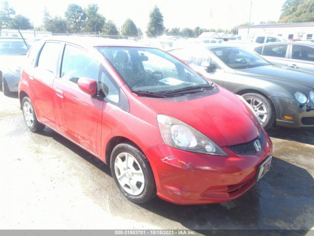 HONDA FIT 2013 jhmge8h37dc046957