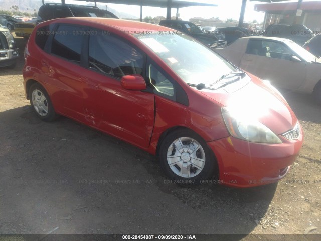 HONDA FIT 2013 jhmge8h37dc058817