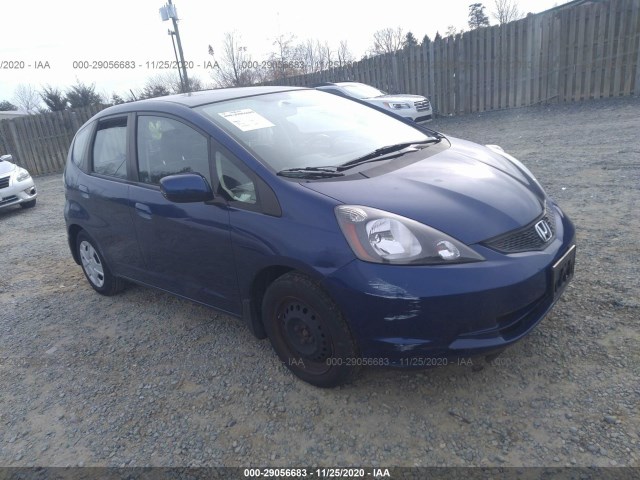 HONDA FIT 2013 jhmge8h37dc061541