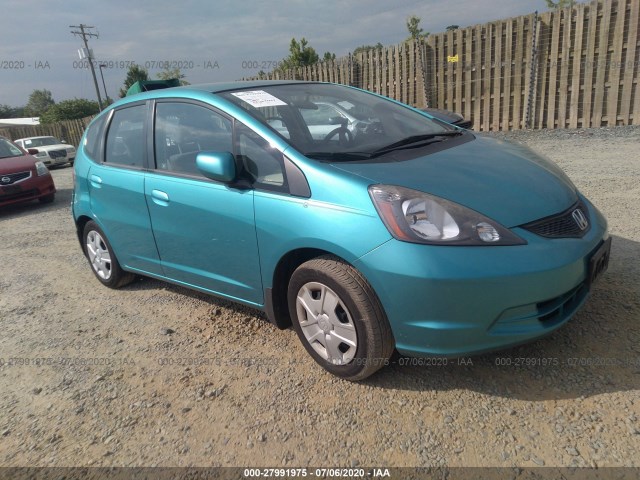 HONDA FIT 2013 jhmge8h37dc061779