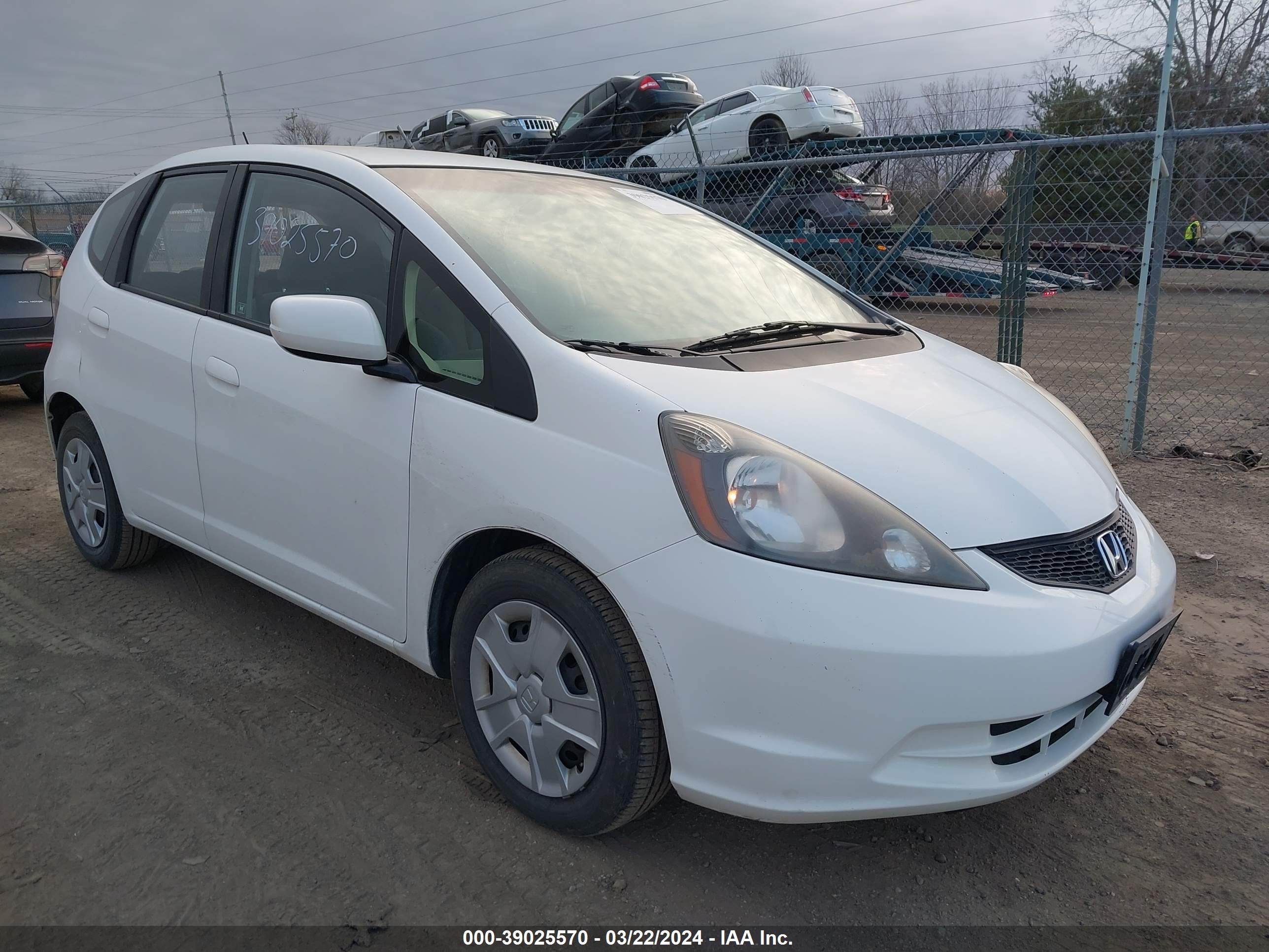 HONDA FIT 2013 jhmge8h38dc079854