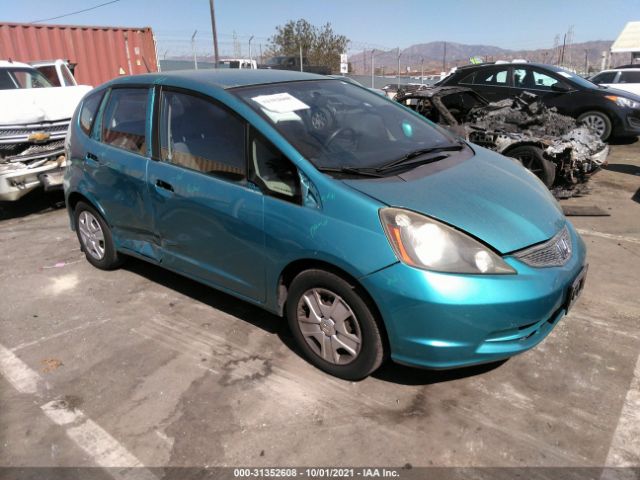 HONDA FIT 2013 jhmge8h39dc001695