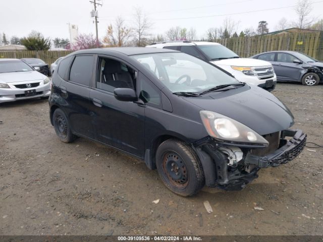 HONDA FIT 2013 jhmge8h39dc057989