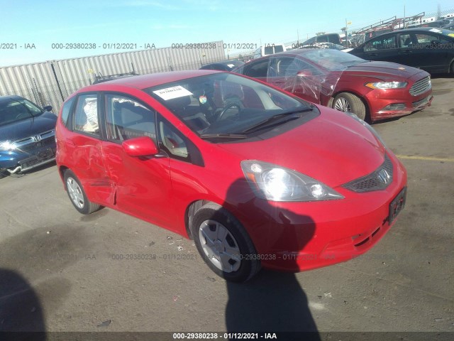 HONDA FIT 2013 jhmge8h39dc066532