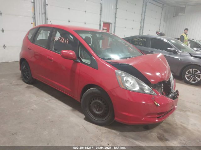 HONDA FIT 2013 jhmge8h39dc073125