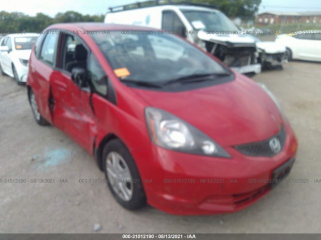 HONDA FIT 2013 jhmge8h39dc075487