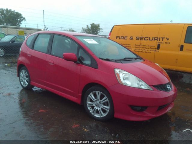 HONDA FIT 2010 jhmge8h40ac010905