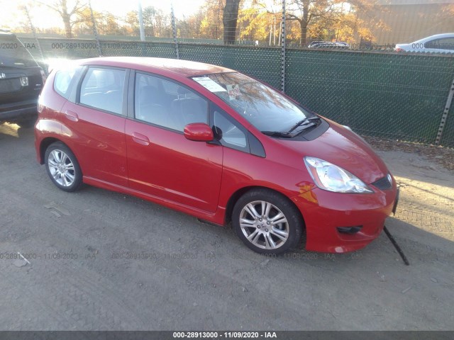 HONDA FIT 2010 jhmge8h40as003099