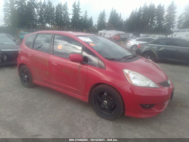 HONDA FIT 2010 jhmge8h41as001135