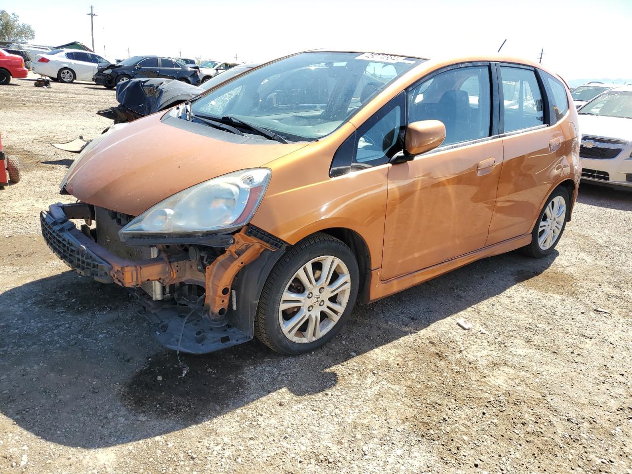 HONDA FIT 2010 jhmge8h41as021126