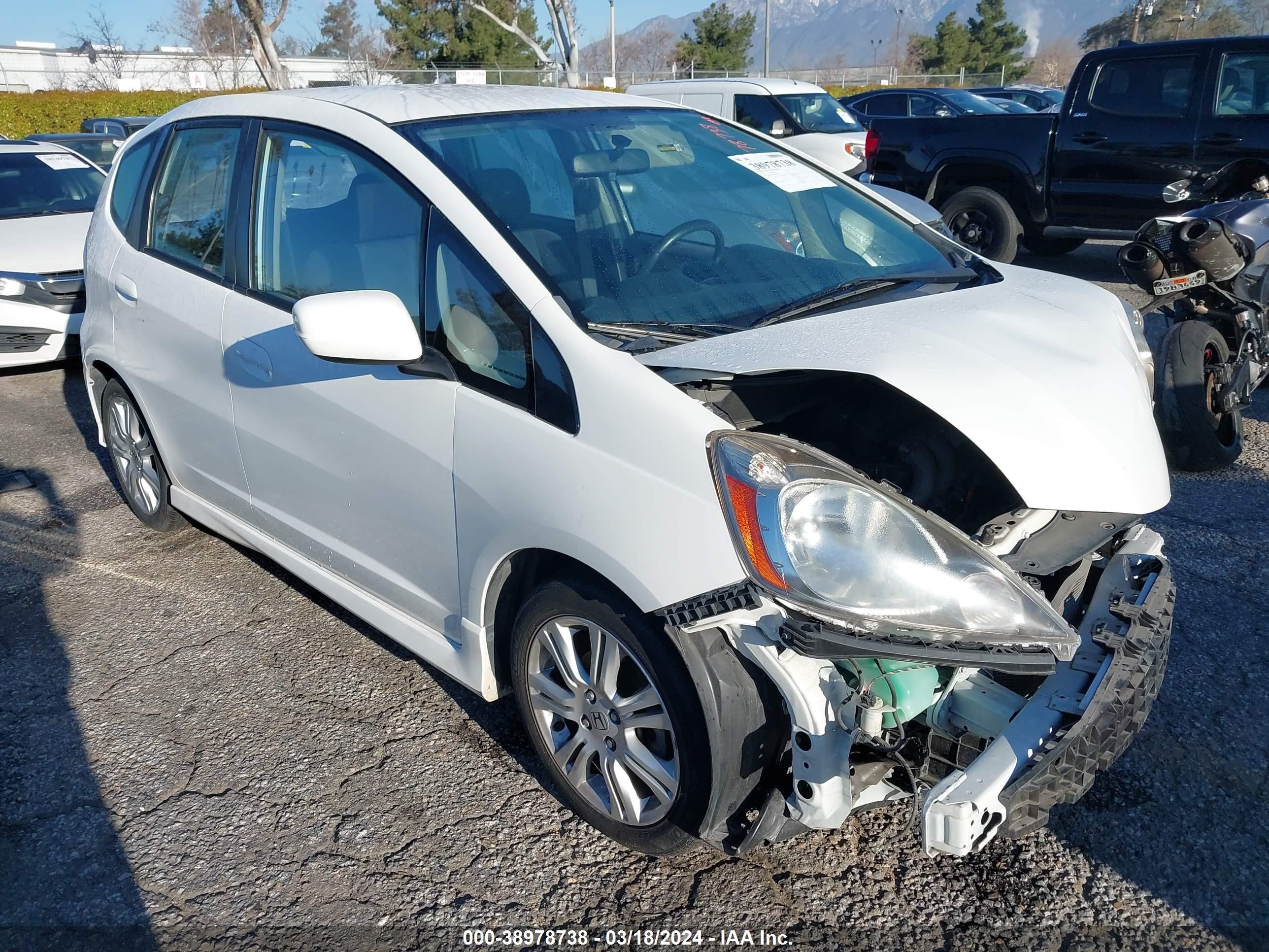 HONDA FIT 2010 jhmge8h42ac030217