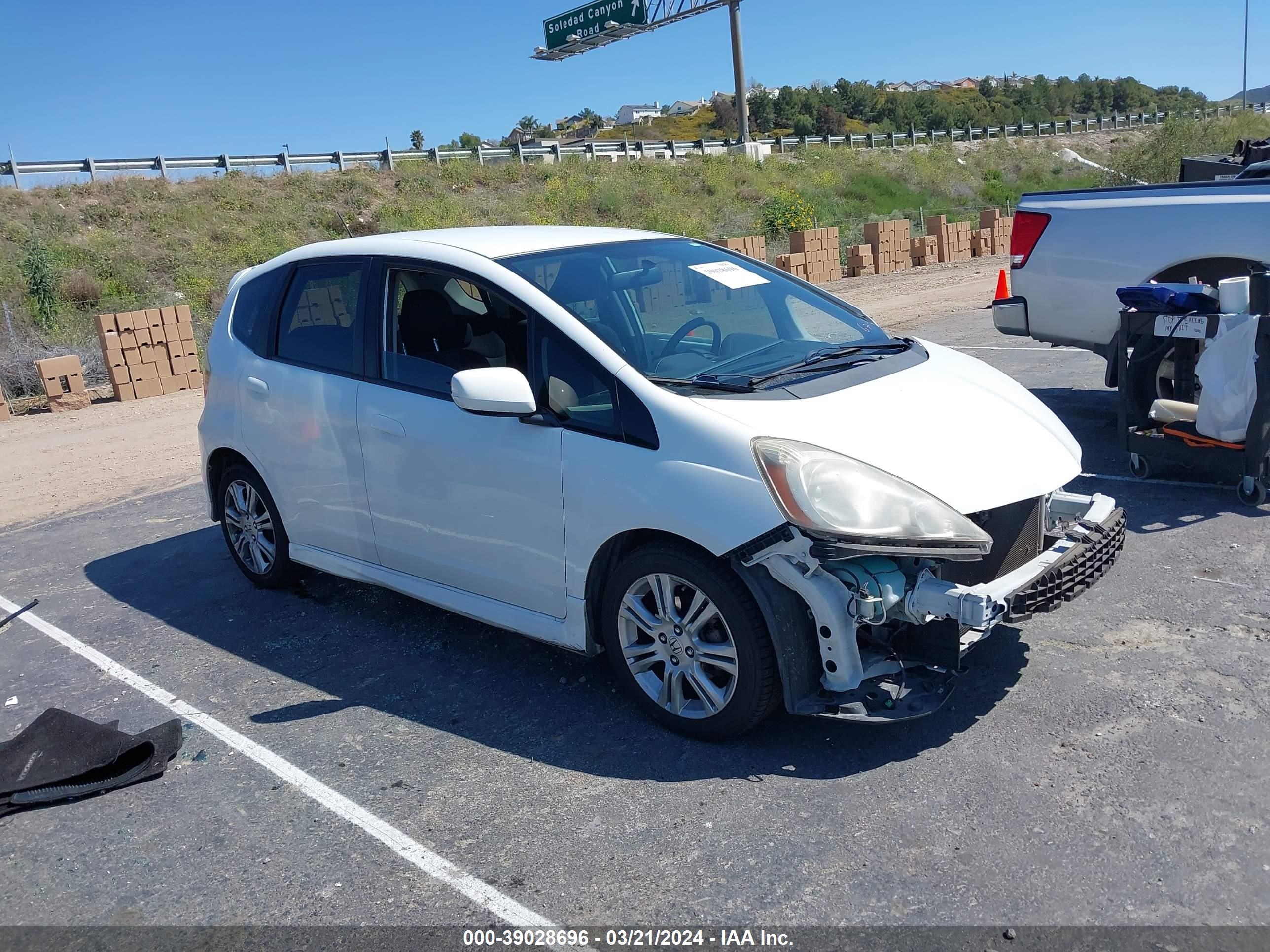 HONDA FIT 2010 jhmge8h42ac034526