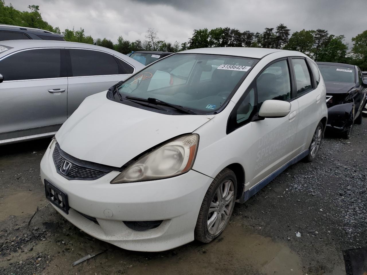 HONDA FIT 2010 jhmge8h42as014699