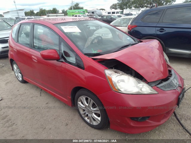 HONDA FIT 2010 jhmge8h43ac022899