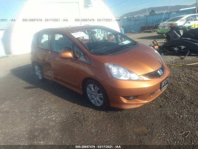 HONDA FIT 2010 jhmge8h43as021130