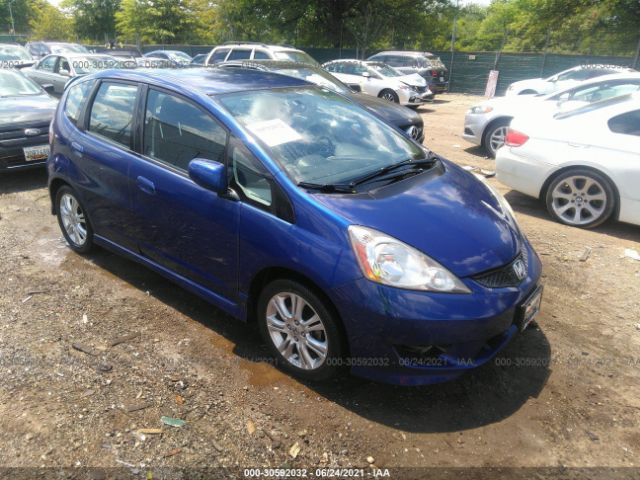 HONDA FIT 2010 jhmge8h43as024349