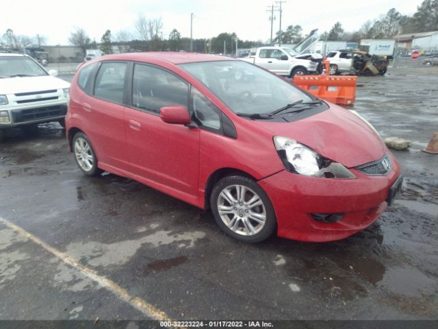 HONDA FIT 2010 jhmge8h44ac010776