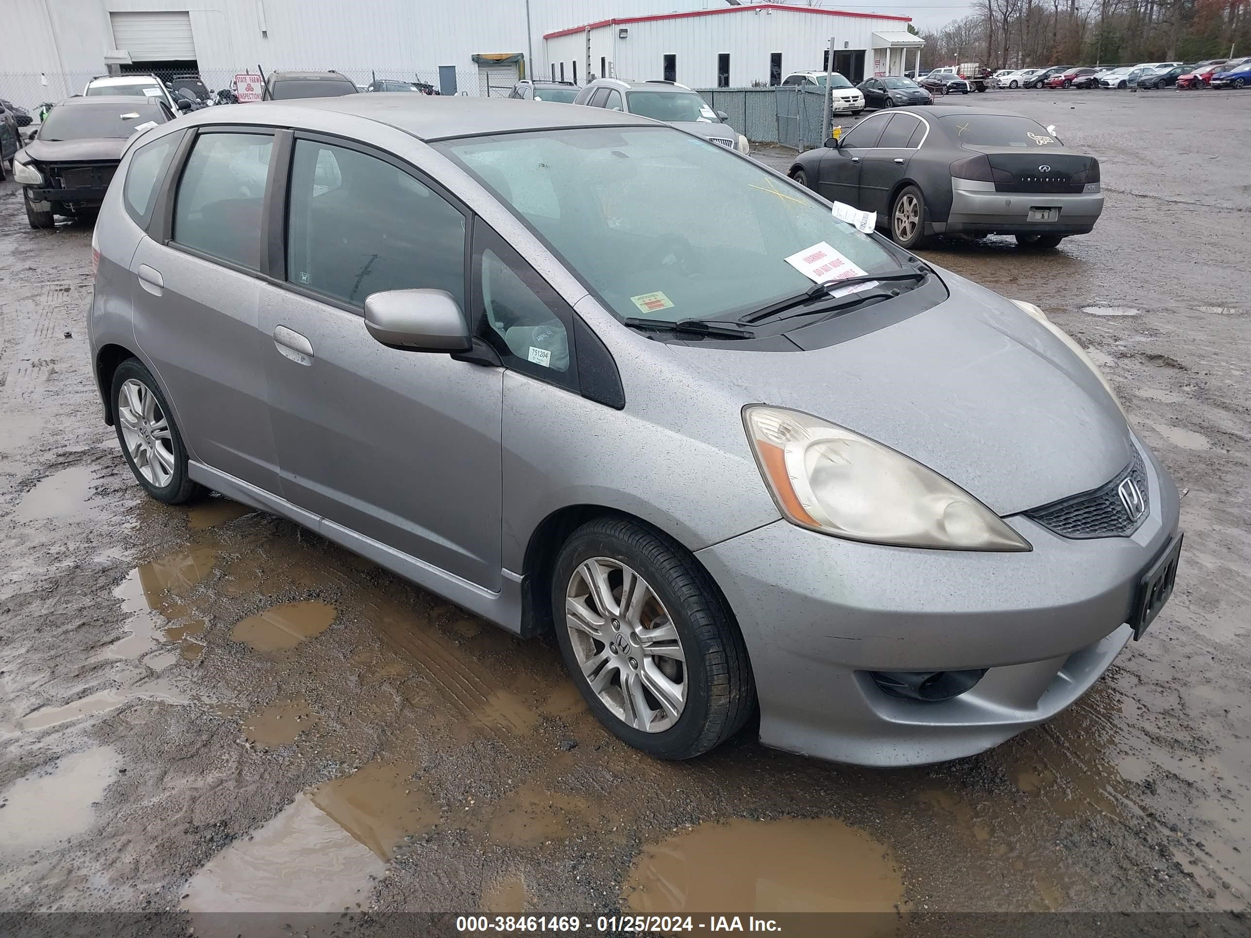 HONDA FIT 2010 jhmge8h44as007558