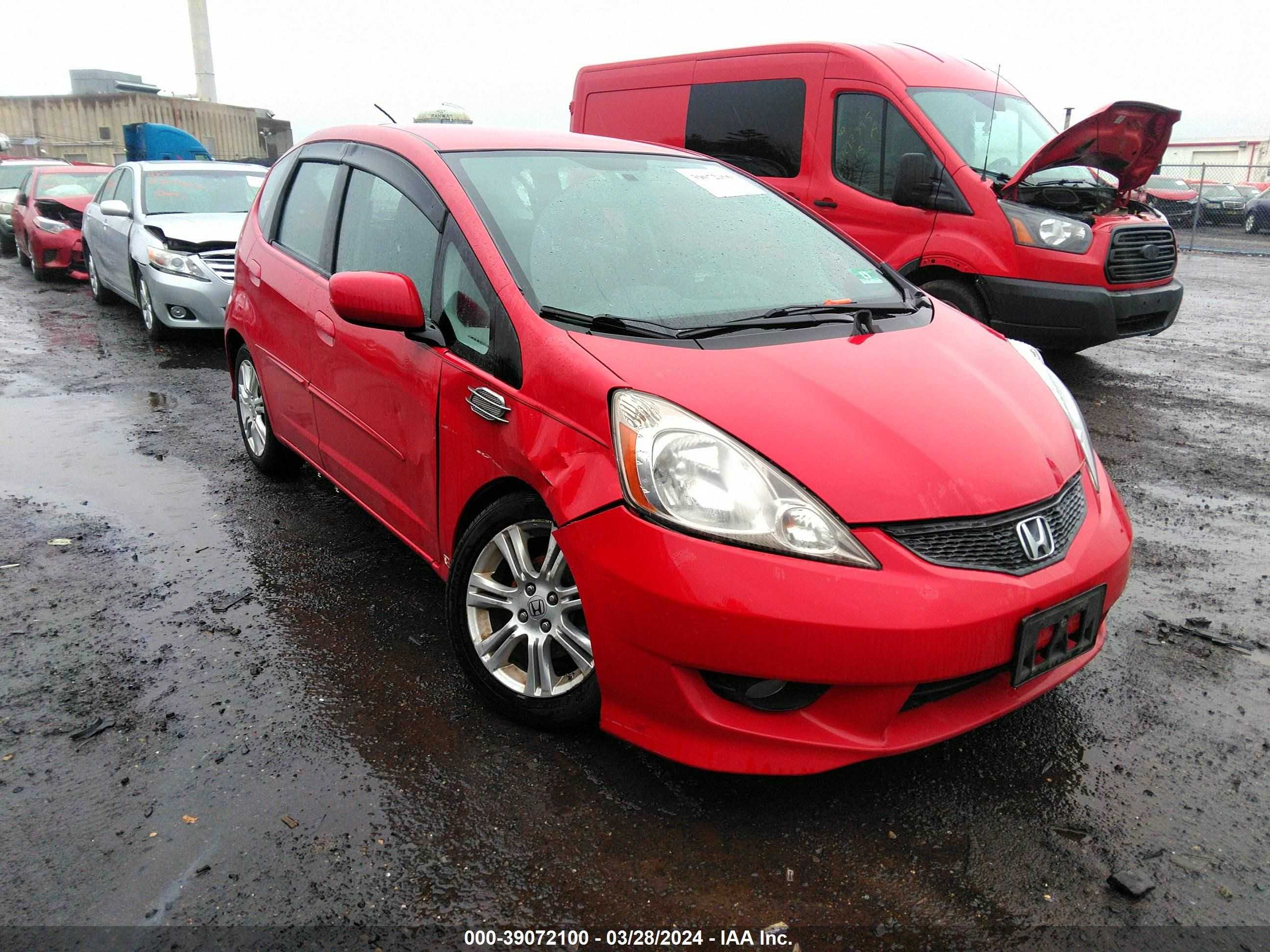 HONDA FIT 2010 jhmge8h45ac011645