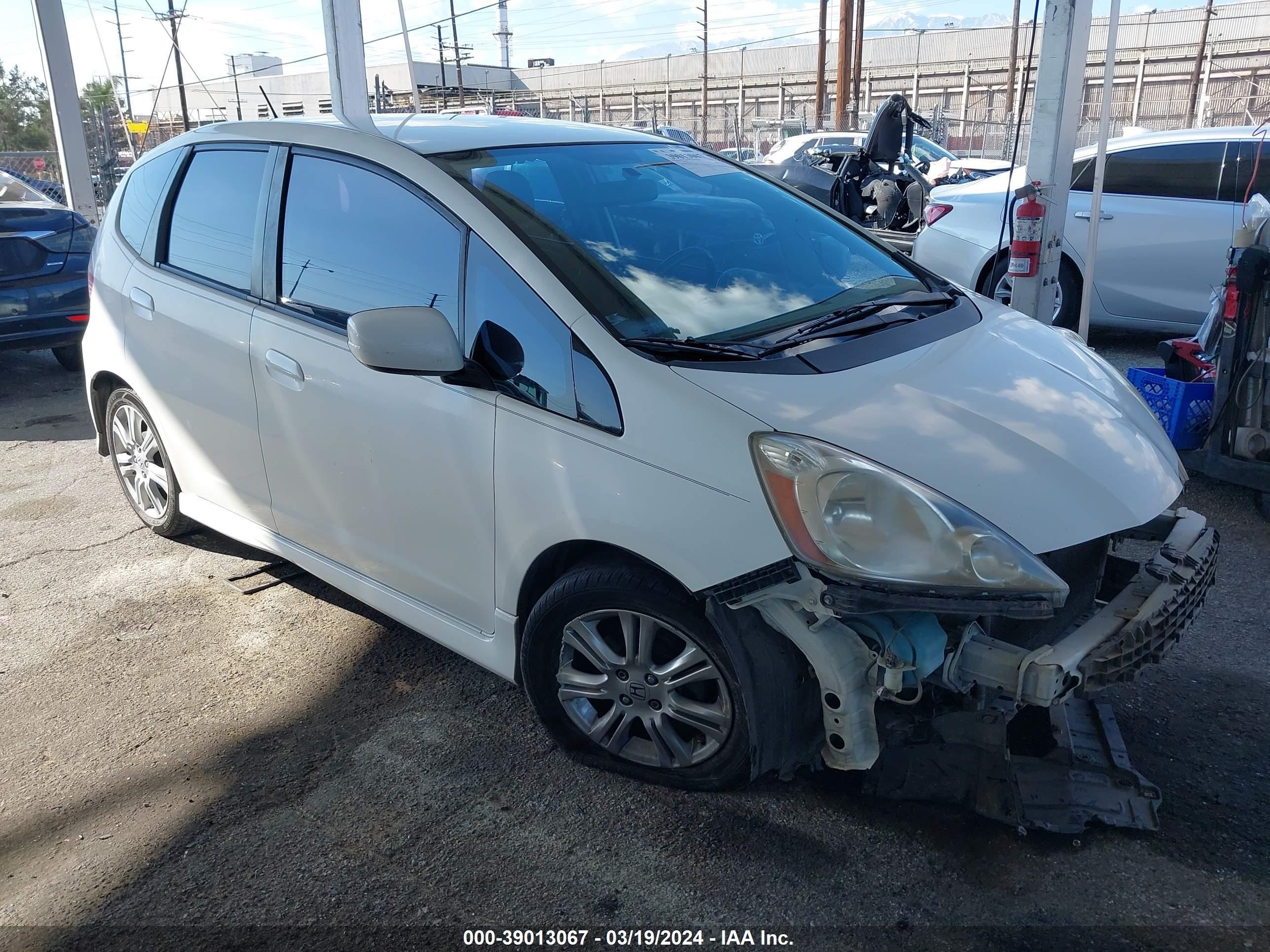 HONDA FIT 2010 jhmge8h46ac024209