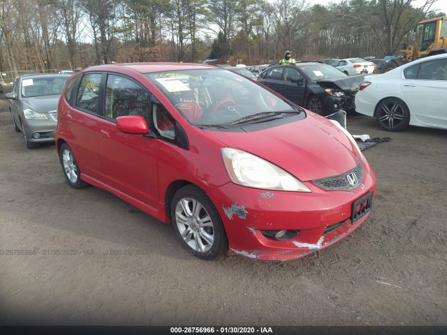 HONDA FIT 2010 jhmge8h47ac018726