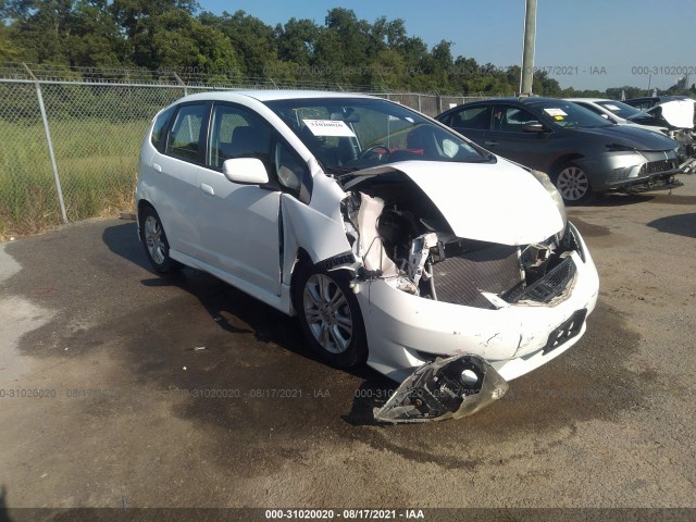 HONDA FIT 2010 jhmge8h47as021230