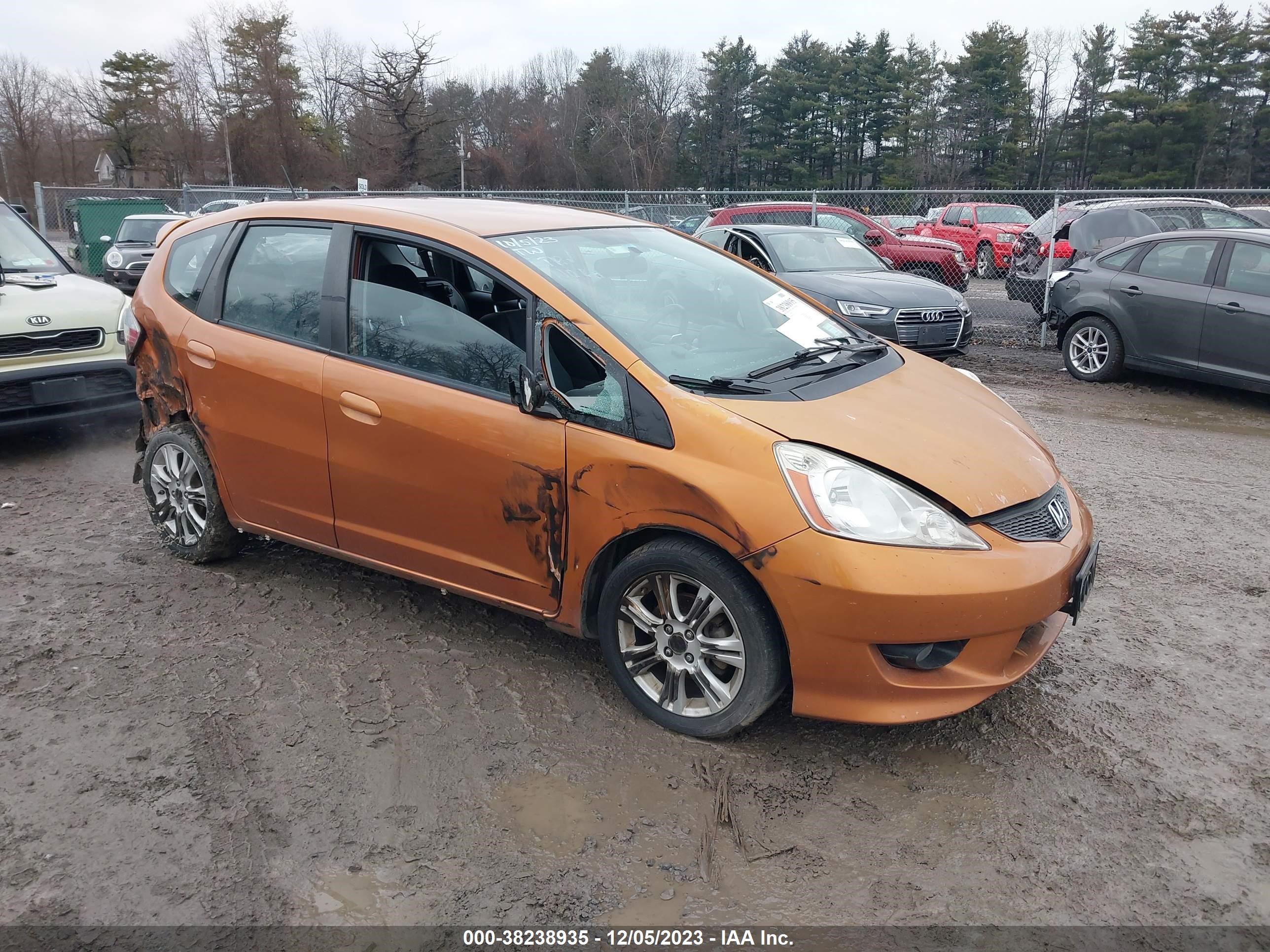 HONDA FIT 2010 jhmge8h47as024130