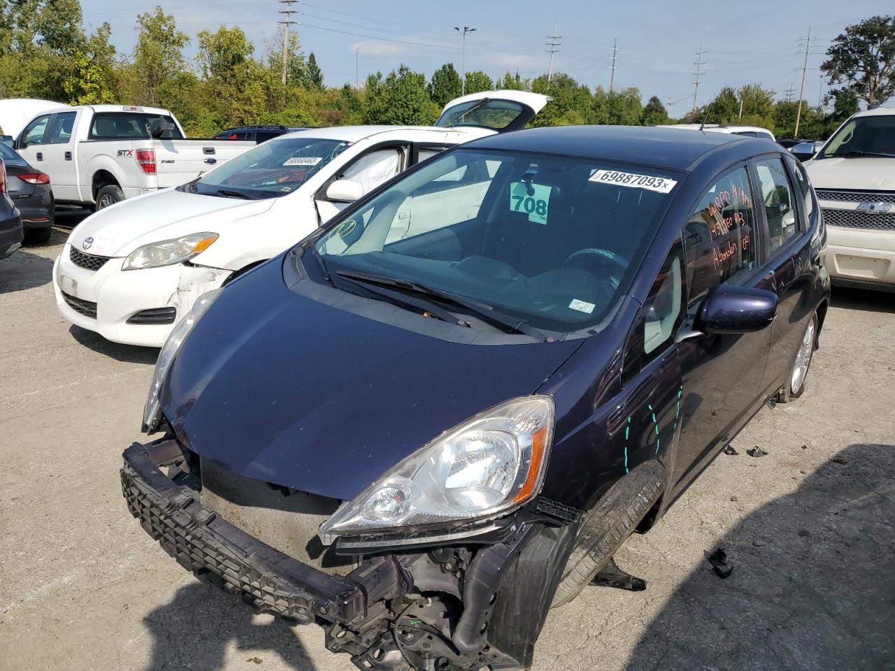 HONDA FIT 2010 jhmge8h48ac016466