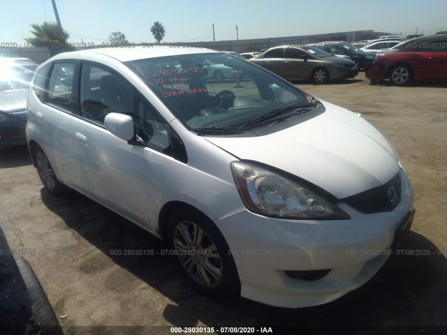 HONDA FIT 2010 jhmge8h48as019275