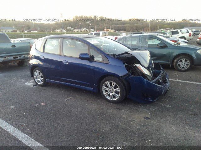 HONDA FIT 2010 jhmge8h49as020287