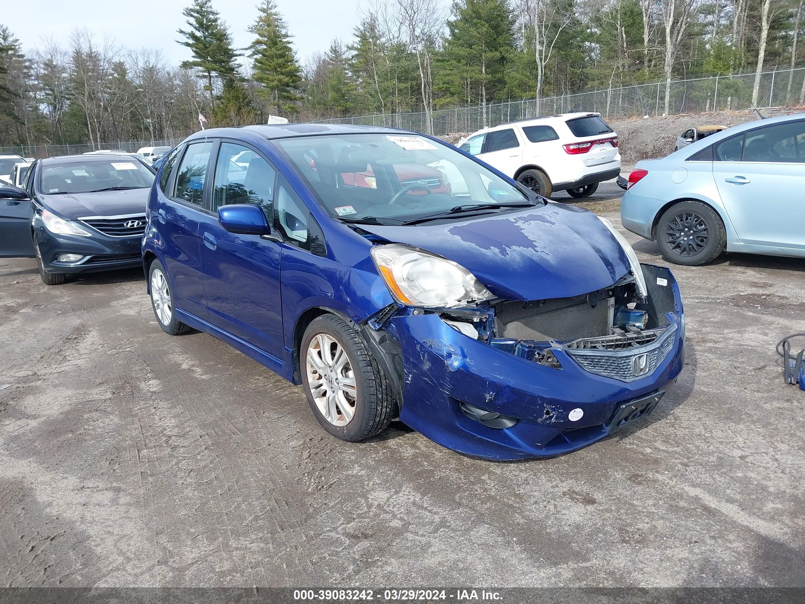 HONDA FIT 2010 jhmge8h4xas004177