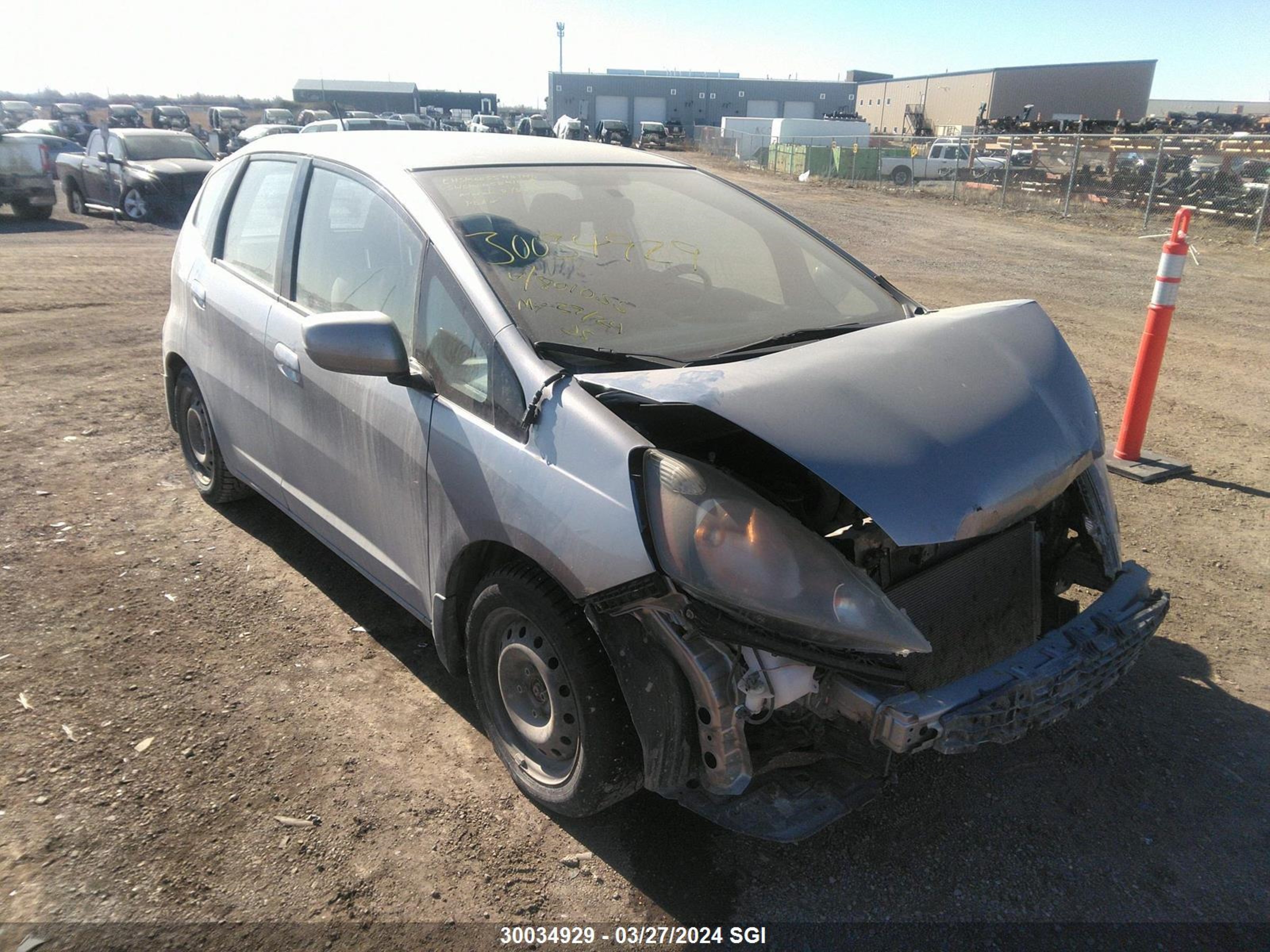 HONDA FIT 2010 jhmge8h50ac801055