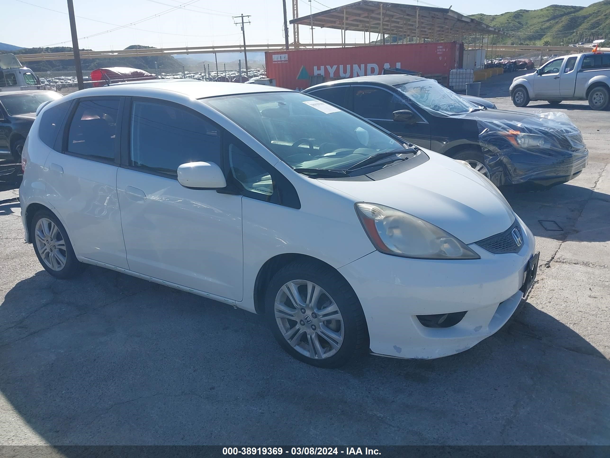 HONDA FIT 2011 jhmge8h50bc004256