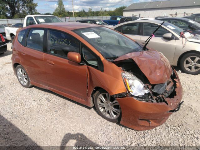 HONDA FIT 2011 jhmge8h50bc007867