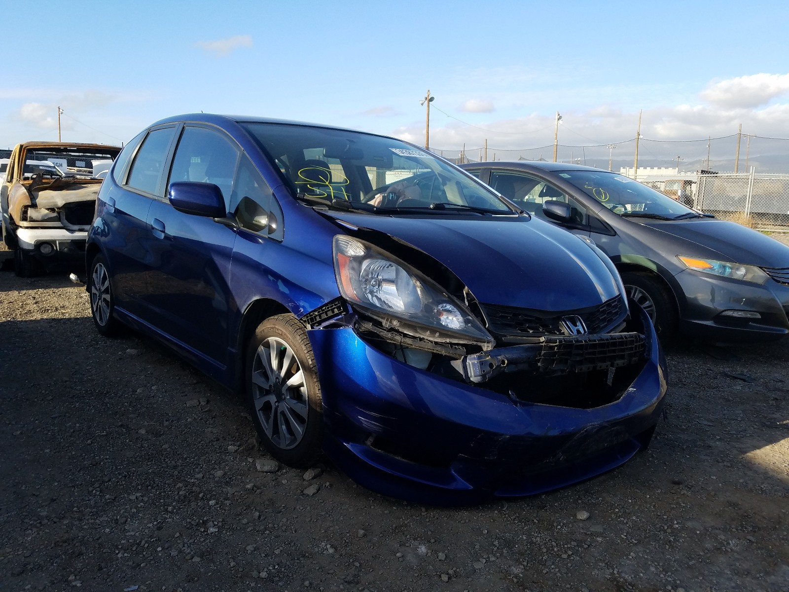 HONDA FIT 2012 jhmge8h50cc004016