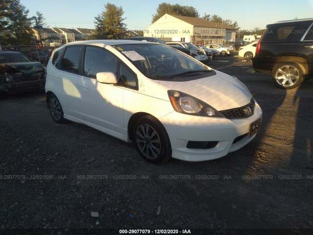 HONDA FIT 2012 jhmge8h50cc024735