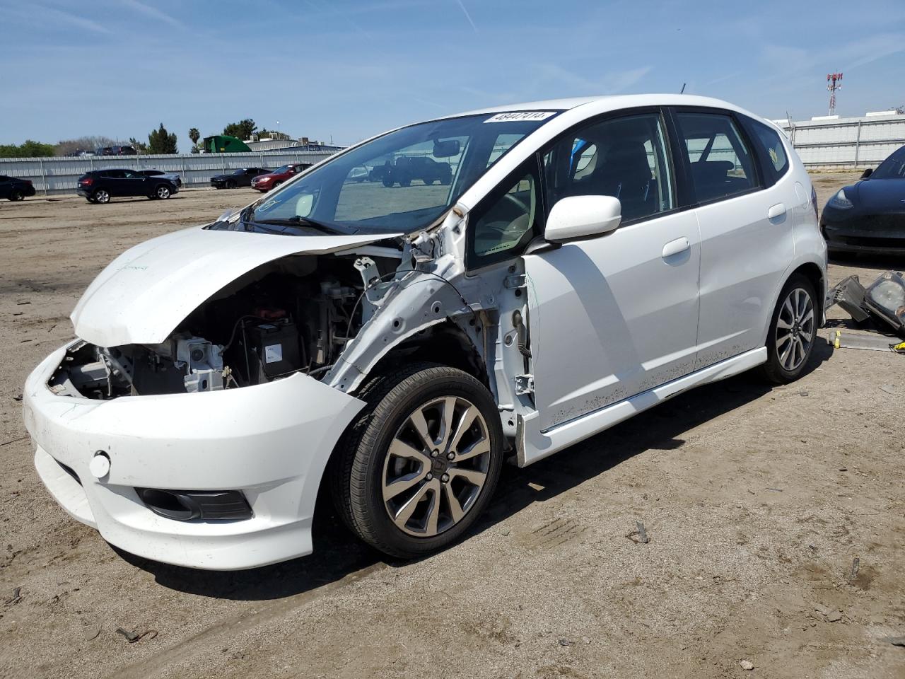 HONDA FIT 2012 jhmge8h50cc040076