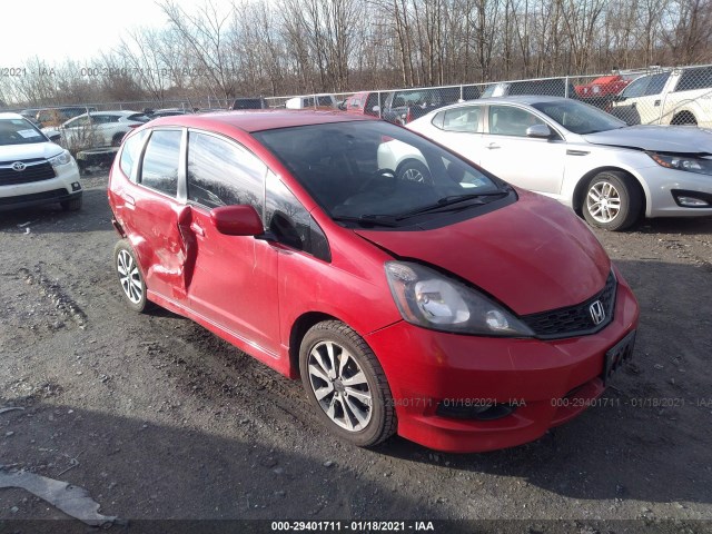 HONDA FIT 2013 jhmge8h50dc026485