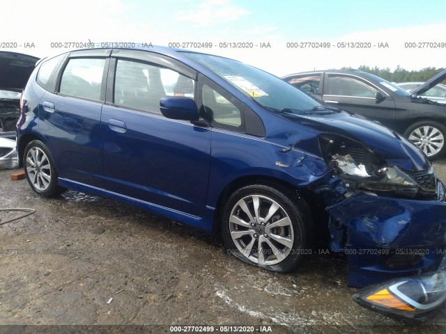 HONDA FIT 2013 jhmge8h50dc042847