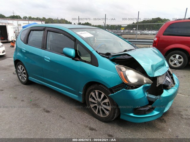 HONDA FIT 2013 jhmge8h50dc047756