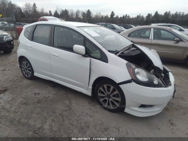 HONDA FIT 2013 jhmge8h50dc052195