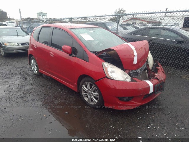 HONDA FIT 2011 jhmge8h51bs008371