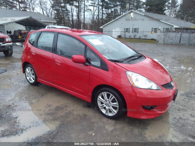 HONDA FIT 2011 jhmge8h51bs012484