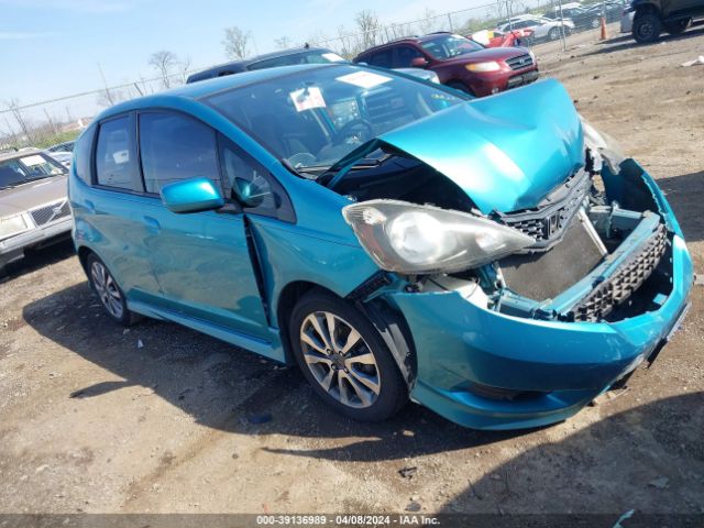 HONDA FIT 2012 jhmge8h51cc014778